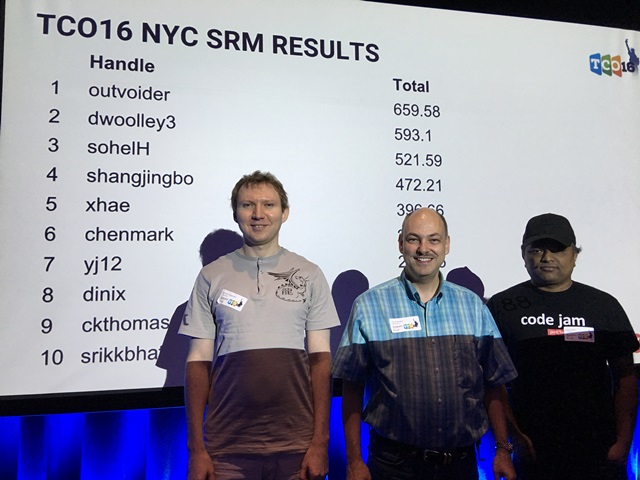 TCO 16 NYC SRM Results